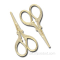 Großhandelsschönheits-persönliches Make-up Scissors kleine Goldedelstahl-Zutat-Scheren